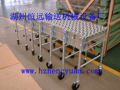 伸縮式輸送機(jī)，福來輪伸縮式輸送機(jī)，無動力福來輪伸縮機(jī)