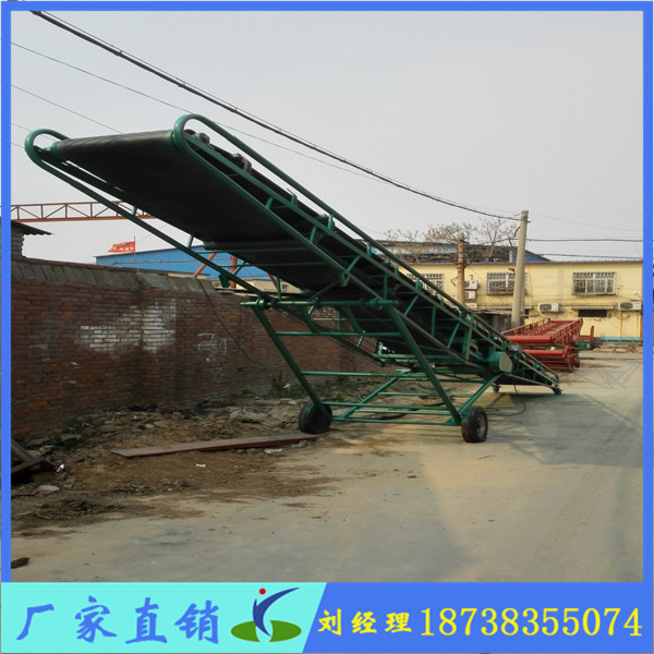 廠家熱銷小型流水線移動式皮帶輸送機 皮帶上輸送機 可定制加工