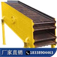 礦用圓振篩 選礦分級振動篩 大型震動篩 石料篩分機 重型圓振篩