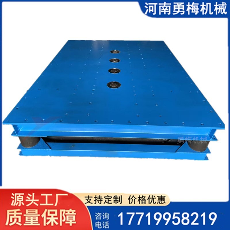 新鄉(xiāng)粗骨料振實(shí)密度及空隙實(shí)驗(yàn)振動(dòng)平臺(tái) 橡膠墊減振振動(dòng)臺(tái)廠家